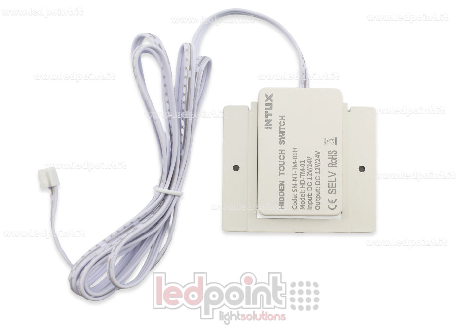 Capteur tactile dissimulé sous du bois (jusqu'à 5 cm d'épaisseur) 12-24 V, 1 canal 3 A, Master Control