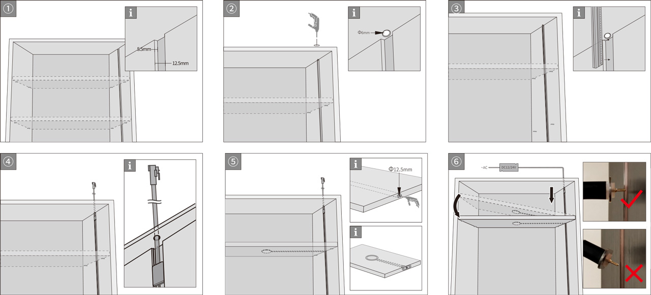 Connecteur d'entrée rail pour meuble Connecteur d'entrée rail pour meuble
