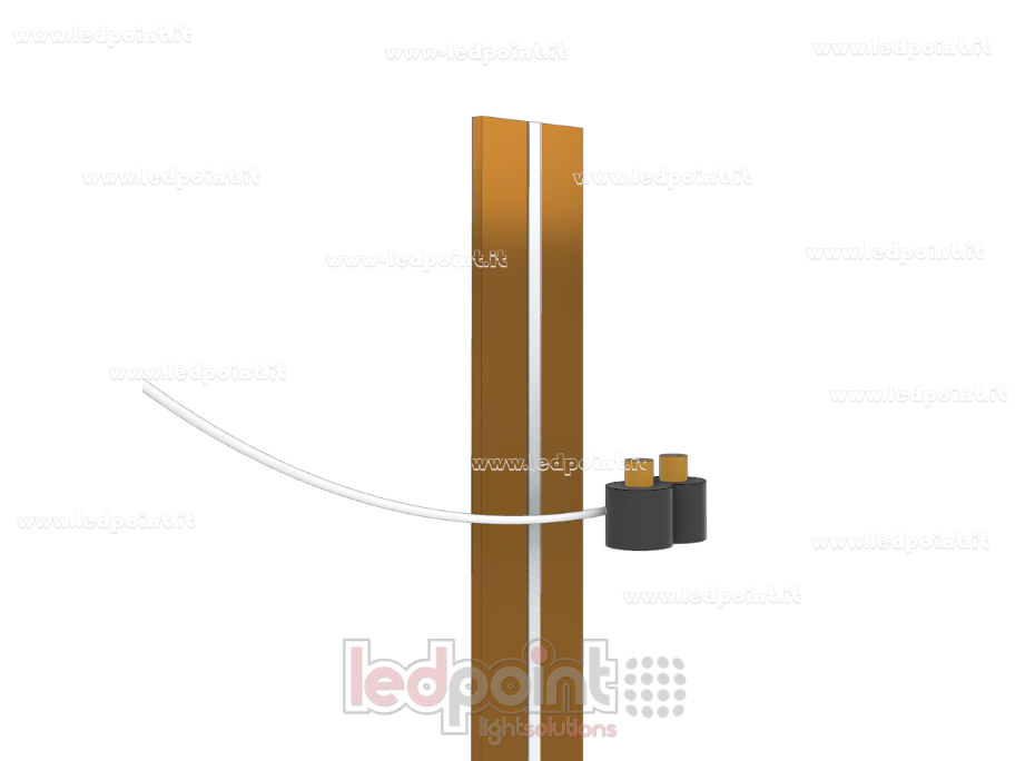 Paire de connecteurs mobiles ou rail électrifié, 50 cm chacun 