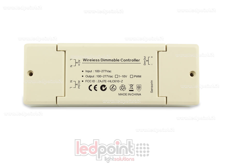 Contrôleur 0-10 (100-277V AC) avec antenne interne IP20 pour technologie ZigBee