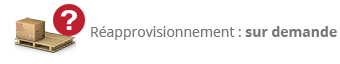 articles commandés auprès du fournisseur que sur commande