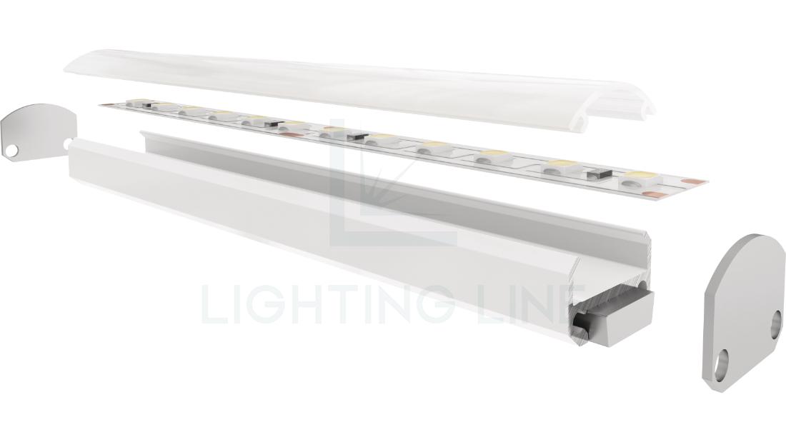 Profilé pour rubans led Profilé pour rubans led