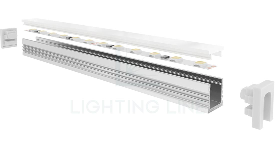 Profilé pour rubans led Profilé pour rubans led