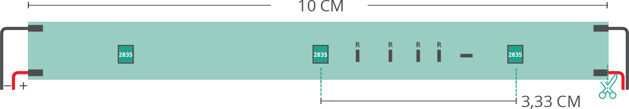 Aperçu technique du ruban led 2835 12V IP20 6000-6500K 30led/m Aperçu technique du ruban led 2835 12V IP20 6000-6500K 30led/m