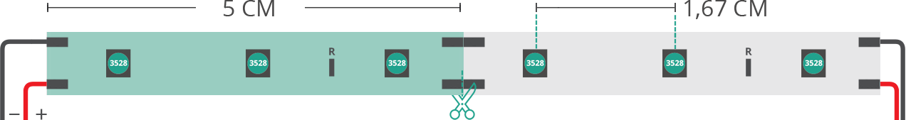 Aperçu technique du ruban led 3528 12V IP20 590-595nm 60led/m Aperçu technique du ruban led 3528 12V IP20 590-595nm 60led/m