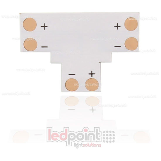 Image de Joint à souder à “L” pour 2835 et 3528 rubans led monochromes (PCB 8mm)