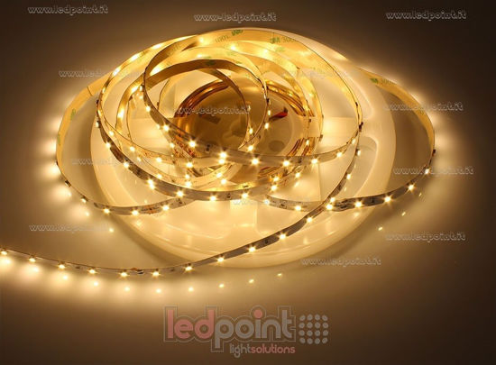 Image de Ruban led Blanc chaud 5m 2600-2800K 3528 60led/m 24V 4,8W/m