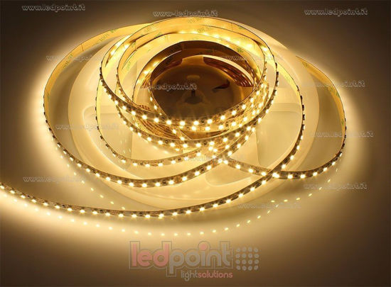 Image de Ruban led Blanc chaud 5m 2900-3100K 120leds/m 3528 12V 9,6W/m