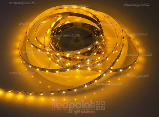 Image de Ruban led Jaune 5m 60leds/m 3528 12V 4,8W/m