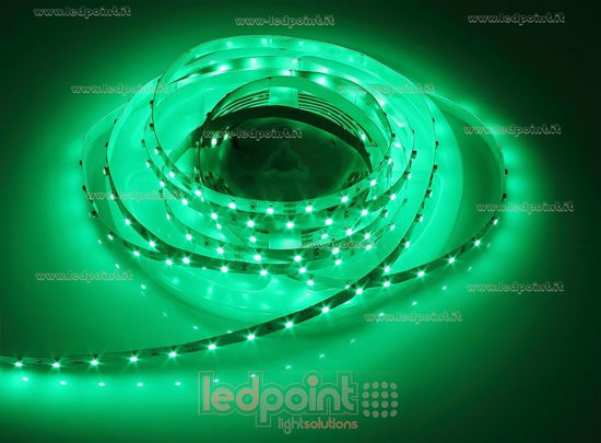 Image de Ruban led Vert 5m 60leds/m 3528 12V 4,8W/m