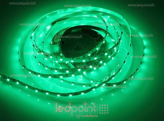 Image de Ruban led Vert 5m 60leds/m 3528 24V 4,8W/m