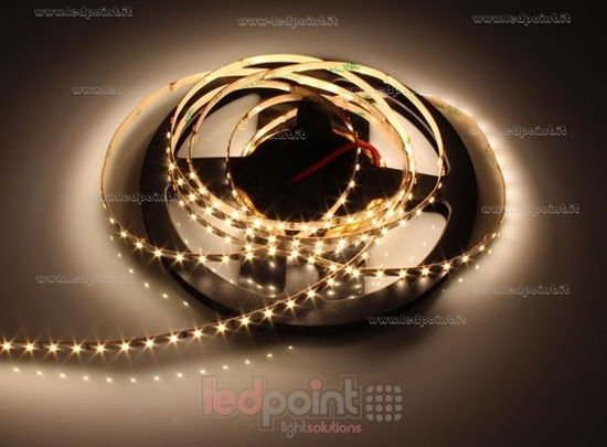 Image de Ruban led Blanc chaud 3m 2830-3040K 120leds/m 2216 CRI Ra>90 24V 9,6W/m, PCB 4mm
