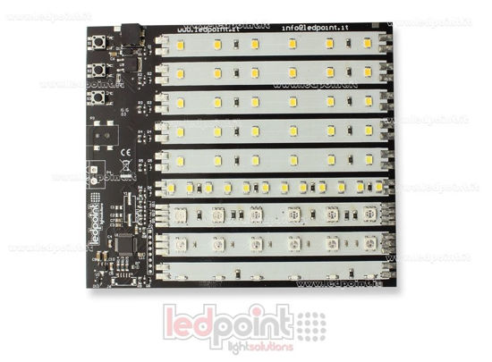 Image de Présentoir avec 9 modèles de rubans Led