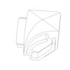 Image de Modèle téléchargeable pour impression 3D d'embout angulaire rond externe pour profilé angulaire AN02-08 et AN03-08