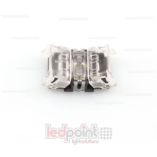 Image de Connecteur transparent pour jonction pour 2835 et 3528 rubans led monochromes (PCB 8mm)