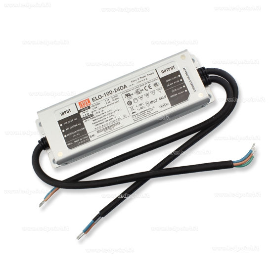 Image de Transformateur 100W 24V avec  entrée (DALI) IP67 Mean Well