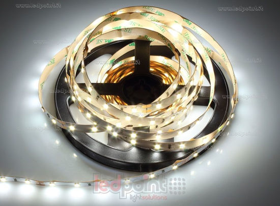 Image de Ruban led blanc 5m 3900-4280K 2835 60led/m 24V 4,8W/m
