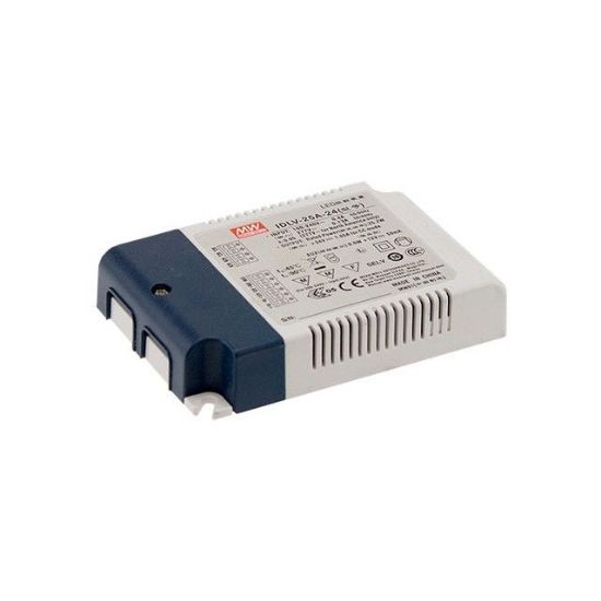 Image de Transformateur 25W 24V avec entrée (0~10Vdc, PWM ou résistance) Mean Well