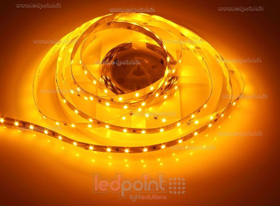 Image de Ruban led 5m jaune 60leds/m 2835 24V 14,4W/m