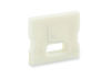Image de Embout blanc avec trou pour câble d'alimentation pour profil en aluminium SL05-03