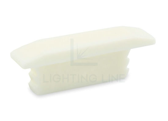Image de Embout blanc pour profil en aluminium encastré RE01-03
