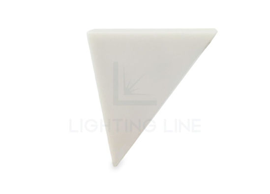 Image de Embout gris gauche pour profilé en aluminium pour installation murale WL02-03