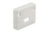 Image de Embout gris en plastique avec passe-câble pour profilé SL10-13