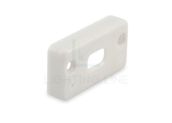 Image de Embout gris en plastique avec passe-câble pour profilé SL09-12