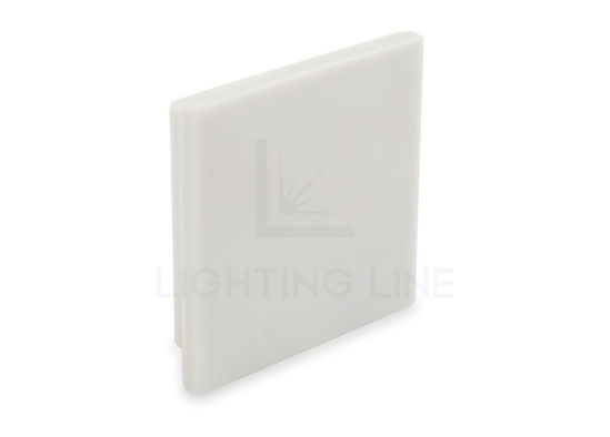 Image de Embout gris en “L” pour profilé d’angle AN04-09 et AN05-09