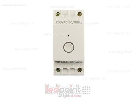 Image de Interrupteur pour barre DIN pour mesure la consommation 16A max RF 2,4GHz pour technologie ZigBee