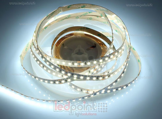 Image de Ruban led 5m blanc 4600-5100K 2835 120led/m 24V 14,4W/m