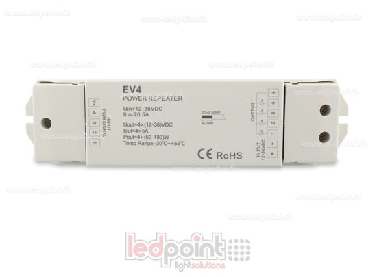 Image de RGB amplificateur de signal 12-36V 20A (4 canaux de 6A)