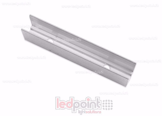 Image de Clip de fixation en aluminium, 5cm, pour Led Neon Flex 6mm