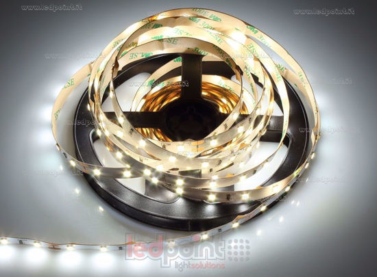 Image de Ruban led blanc 5m 4000K 3step 2835 60led/m 24V 4,8W/m