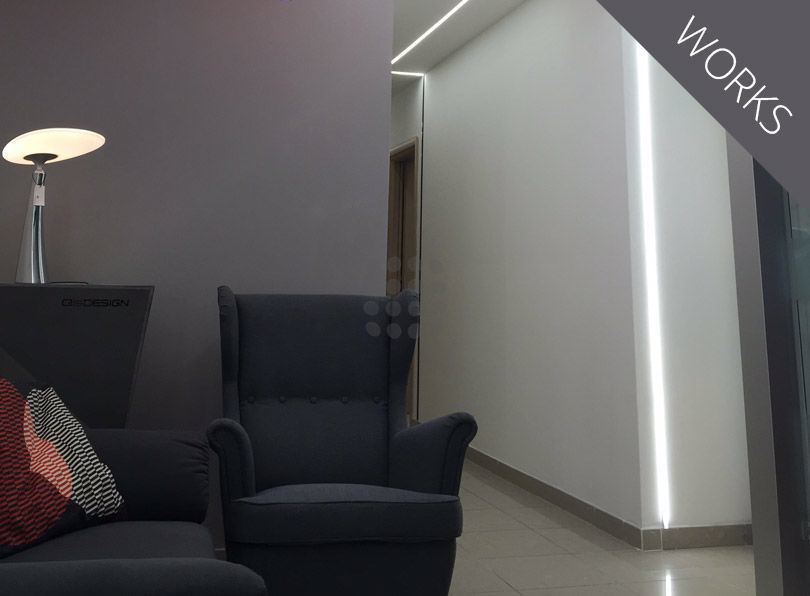 Eclairage bureaux