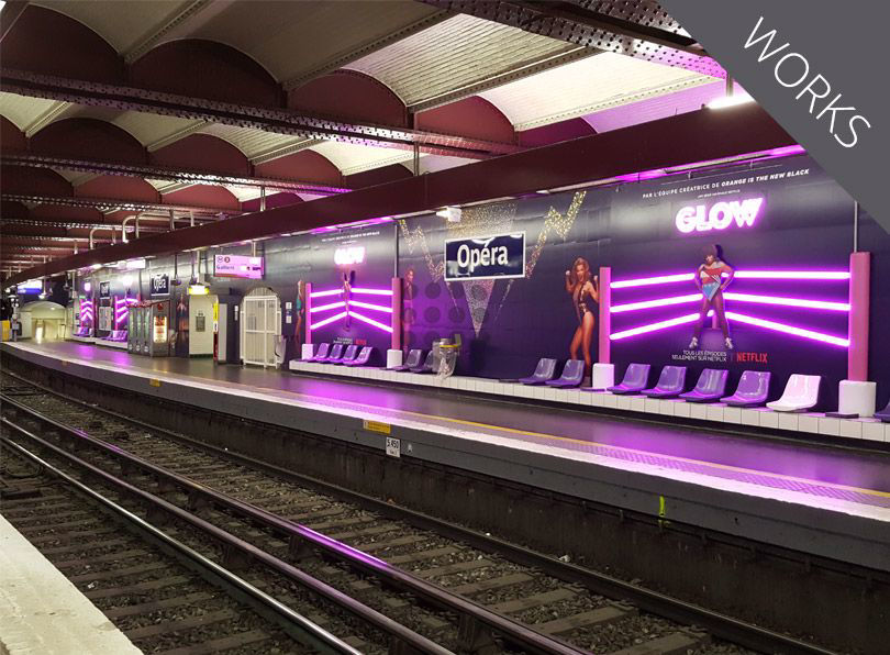 Stations de métro parisiens