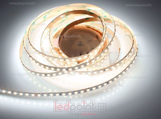 Image de Ruban led 5m blanc 4000K 3step 2835 CRI>95 (Ra>97) 128led/m 24V 13W/m