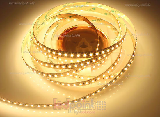 Image de Ruban led 5m blanc chaud 2700K 3step 2835 120led/m 24V 14,4W/m