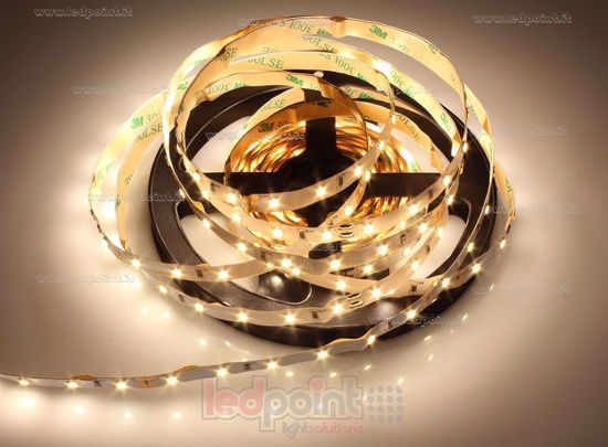 Image de Ruban led Blanc chaud 5m 3000k 3step 2835 60led/m 24V 4,8W/m