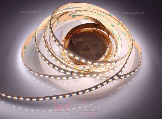 Image de Ruban LED CCT 3 fils 5m 2600-6500K 224leds/m 3014 Honglitronic 24V 7,2W/m