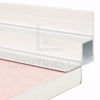 Image de Profilé angulaire en aluminium pour placoplâtre 16x12mm, 3 mètres