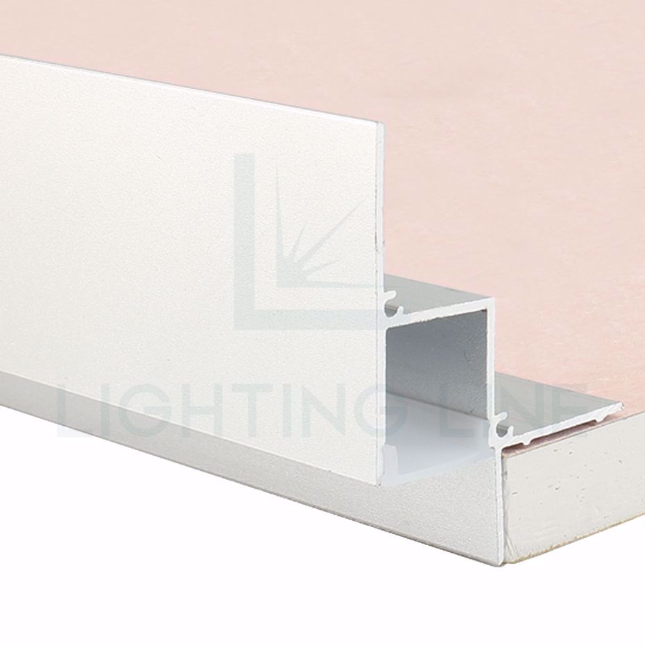 Profilé Angulaire En Aluminium Pour Bandes De LED, Eckprofil Alu 11mm - Opale Abdeckung Milchig, EFP