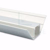 Image de Profilé angulaire en aluminium pour placoplâtre 64x22mm, 2 mètres