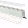 Image de Profilé en aluminium pour placoplâtre 42x32mm, 3 mètres