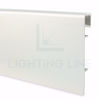 Image de Profilé en aluminium pour plinthe 14x80mm, 2 mètres