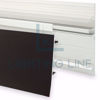 Image de Profilé en aluminium pour plinthe 75x13mm, 2 mètres