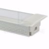 Image de Profilé en aluminium encastré imperméable 32x16mm 3 mètres
