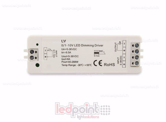 Image de Récepteur monochrome 0 / 1-10V, tension constante 5/36V, 1ch*8A