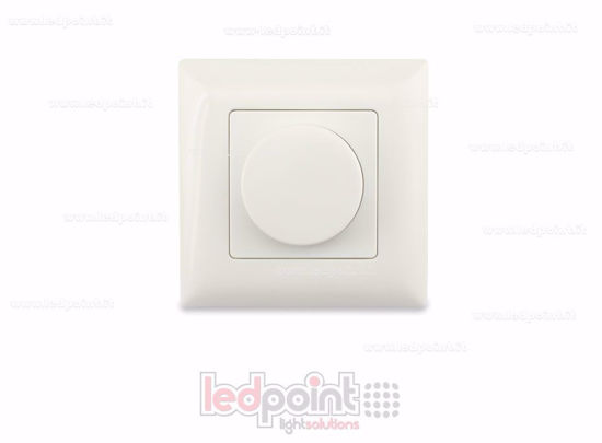 Image de Télécommande murale 86x86mm monocouleur 1 zone avec roulant RF2.4G