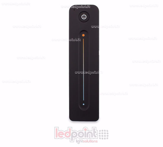 Image de Télécommande CCT avec curseur tactile, zone unique noir avec aimant à l'arrière, RF2.4G